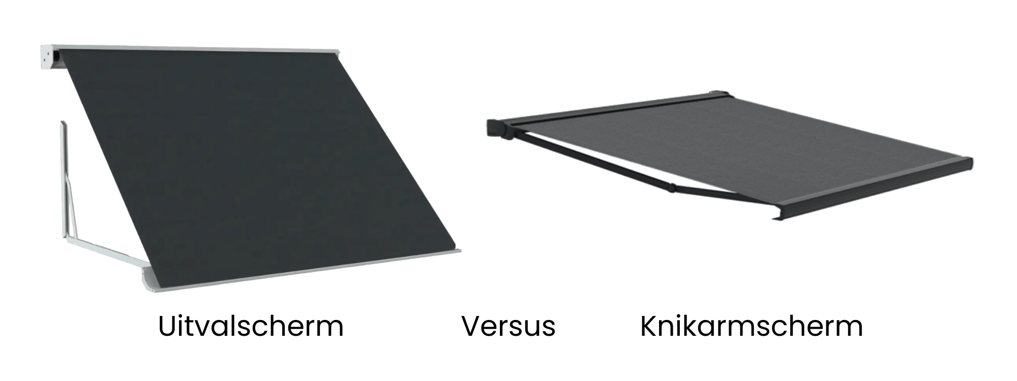 Knikarmscherm versus uitvalscherm: Welke past bij uw woning?