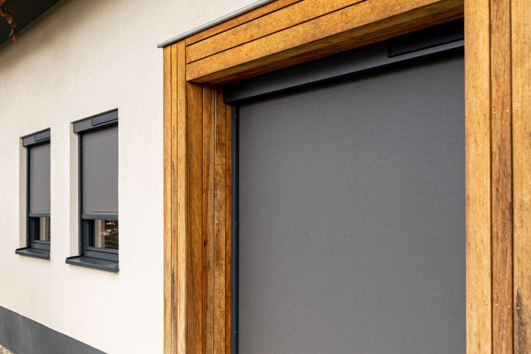 Verano V550 screen geplaatst door STERK Zonweringen