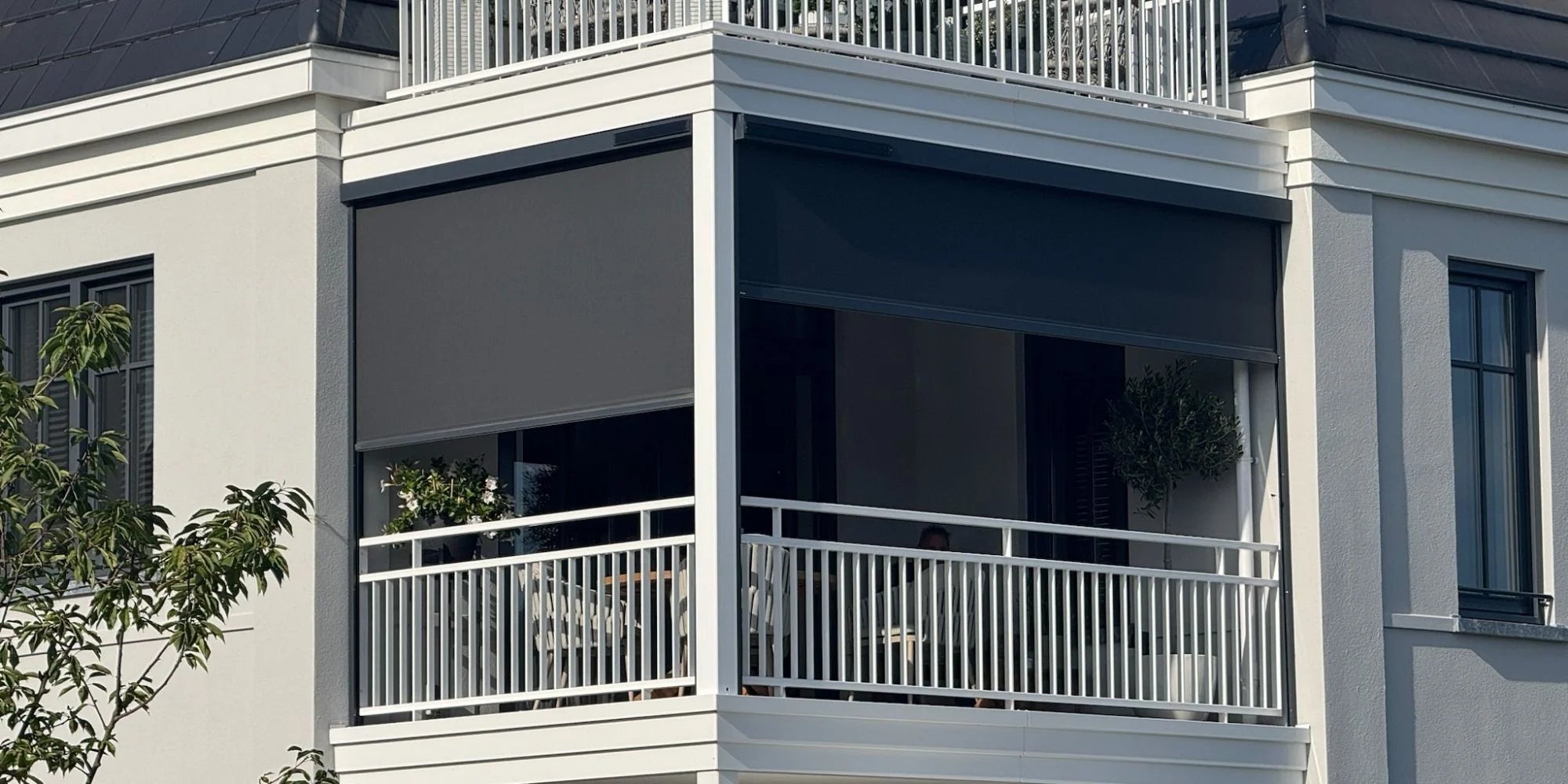 Screen geplaatst door STERK Zonweringen in Naarden