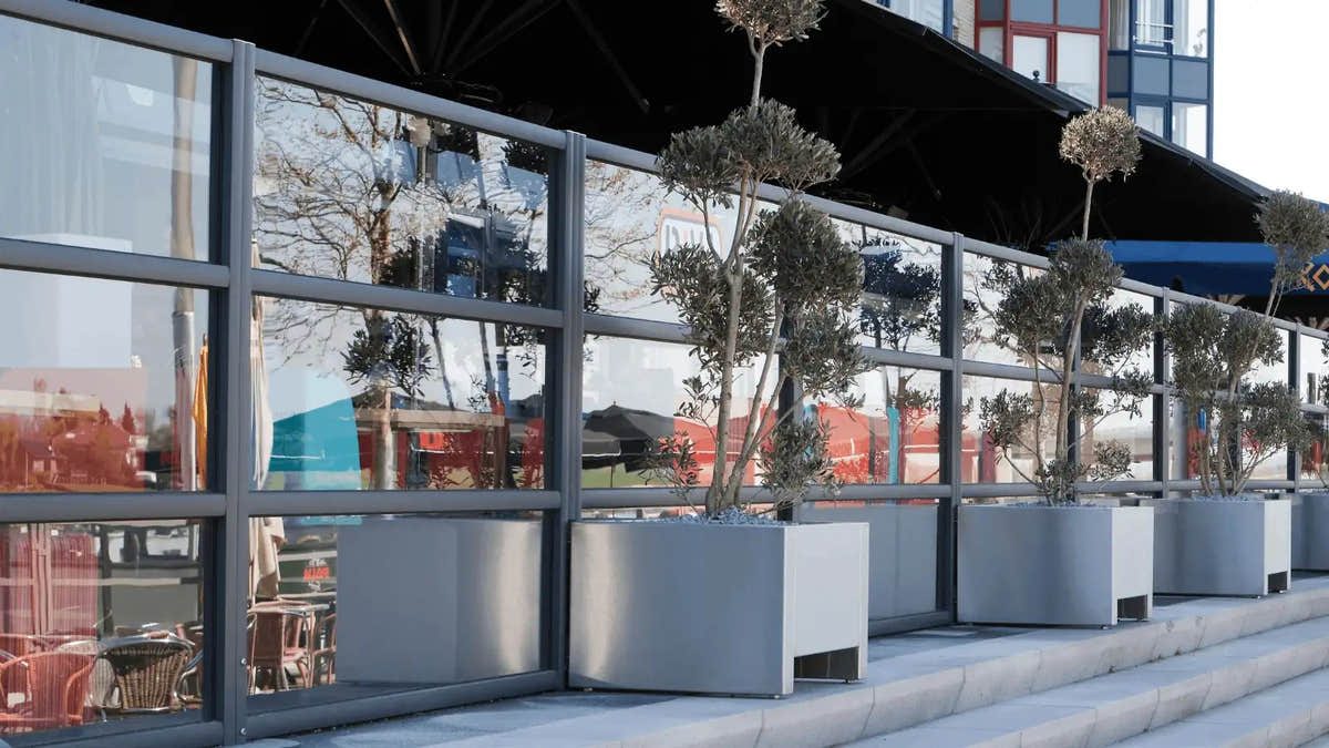 Categorie pagina windschermen voor het terras - STERK Zonweringen