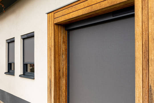 Verano V550 screen geplaatst door STERK Zonweringen