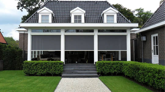 Overkappingen dicht maken voor extra beschutting