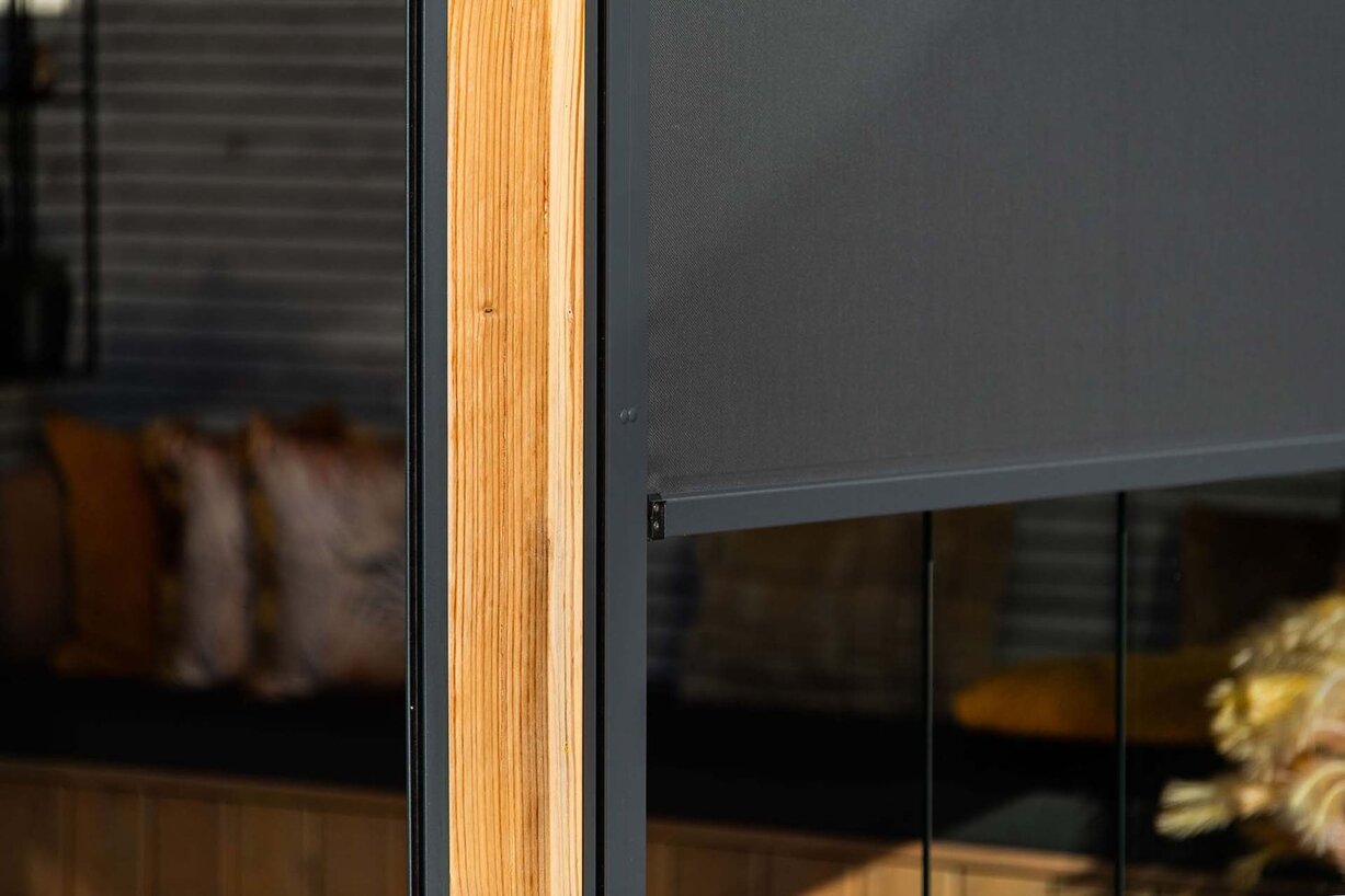 Solar ritsscreen Verano V550 van STERK Zonweringen