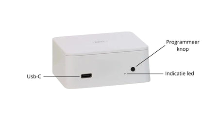 Makkelijk te bedienen en in te stellen Brel Home Hub 04 met tot wel 20 meter bereik