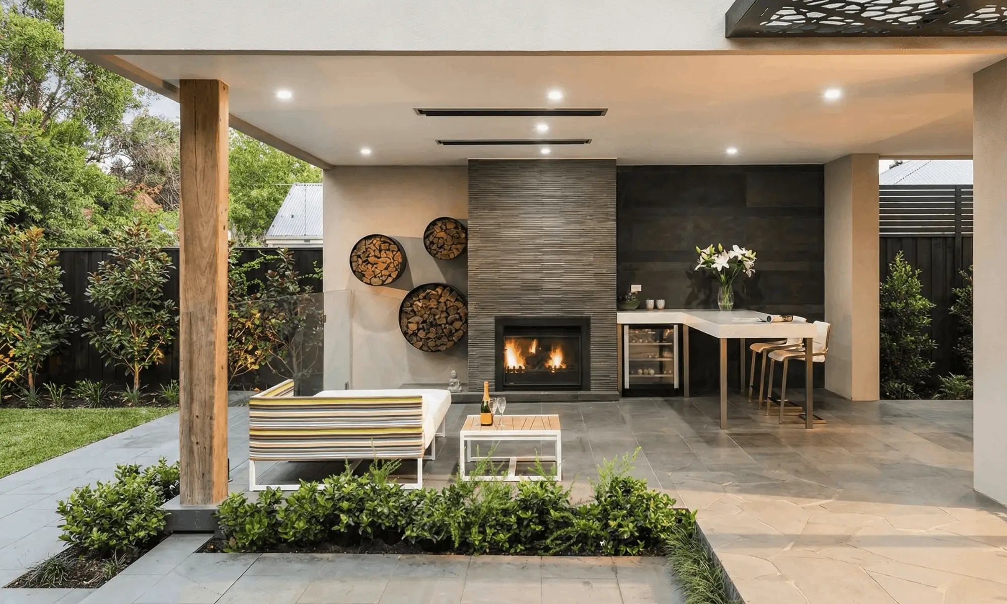 Heatstrip Classic 1500 watt elektrische terrasverwarmer - STERK Zonweringen