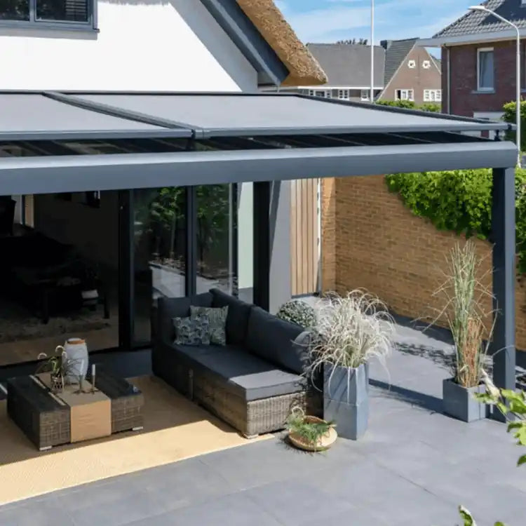Veranda zonwering menu foto - STERK Zonweringen