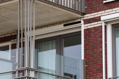 Verano V550 ritsscreen - Geplaatst door STERK Zonweringen in Naarden